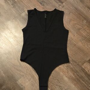 NEW a new day Black Women's Bodysuit